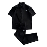 Prada Cotton Two Piece Black